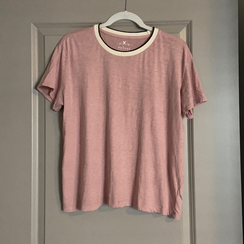 Velvet by Graham & Spencer Vintage Slub Tee